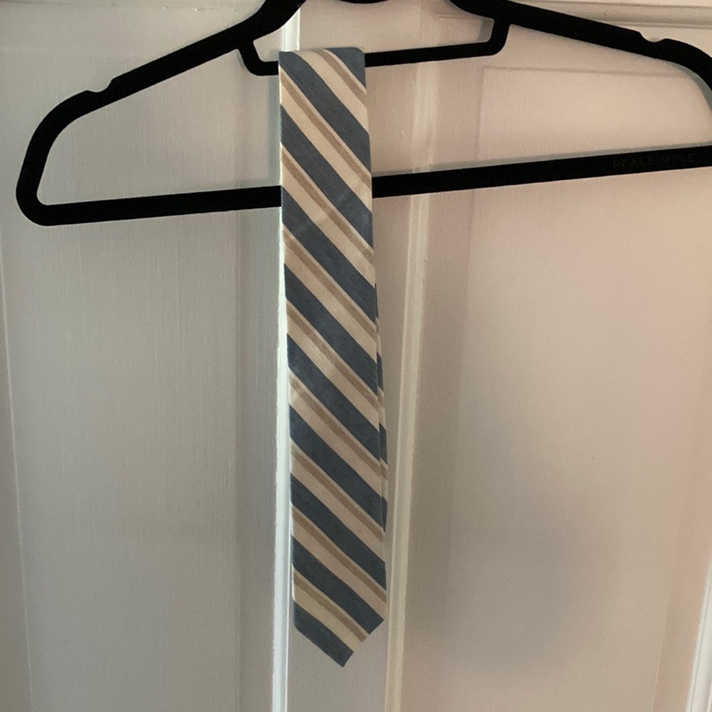 Striped Cotton Tie